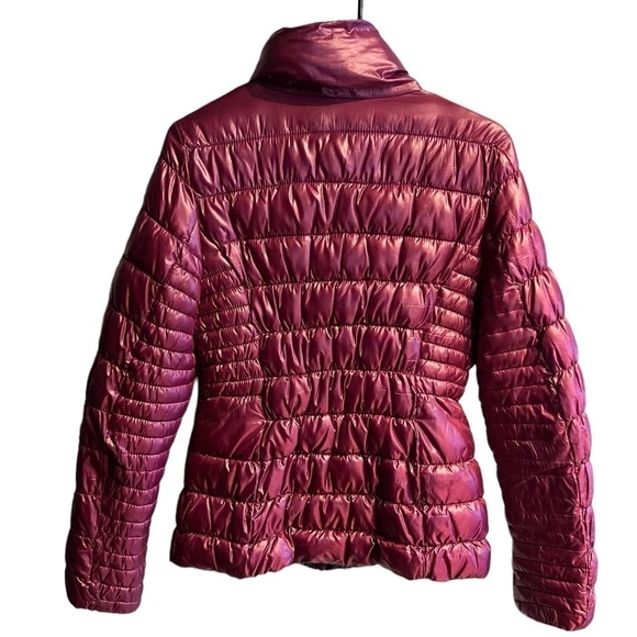 INC International Concepts Purple Puffy Coat Size Small - Picture 4 of 6